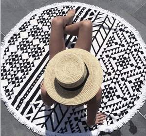 Toalla Refrescante de Playa, Manta de Camping, Algodón Personalizado al por Mayor con Diseño Floral para Uso en <span class=keywords><strong>Hoteles</strong></span> y Viajes - Product Image 5