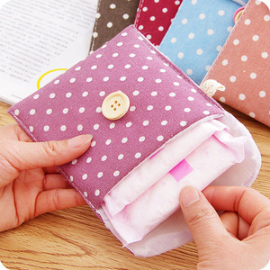 Sac de rangement portable pour vêtements, compressé sous vide, écologique, pliable, pour salon, en coton classique, pour serviettes hygiéniques, pour femmes et filles - Product Image 3