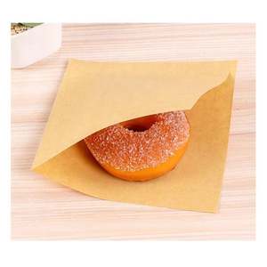 Sac en papier kraft en forme de L personnalisé, imprimé, résistant à l'huile et à la graisse, pour la vente à emporter, la restauration rapide, les courses et les plats chauds, avec votre propre logo - Product Image 6