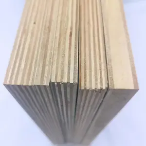 Modern 4x8 papan kabinet tahan air 12mm 5mm Veneer kenari 16mm melamin kayu lapis pinus ramah lingkungan korosi kayu E1