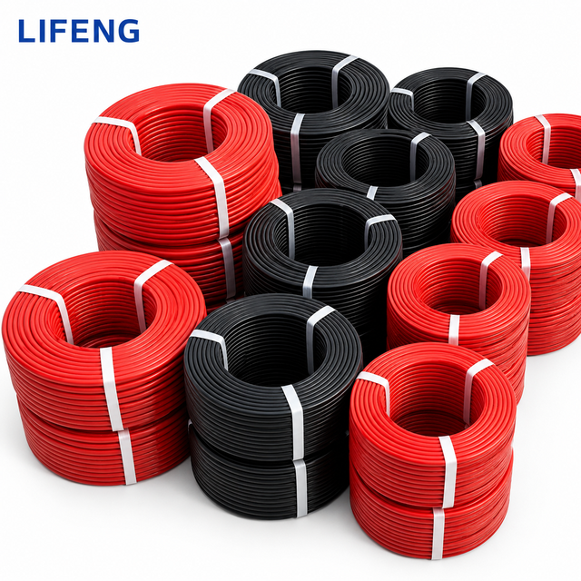 Solar PV Cable Photovoltaic Wire 1500V DC for Solar Panel PV System Power Station Wholesale OEM Manufacturer Factory Supply