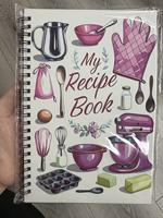 Cuaderno Espiral A5 para Recetas, Diario de Cocina, Agenda, Regalo, con Cubierta de Papel, Logotipo Personalizado, 52 Hojas, Gran Venta