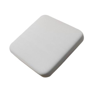 Coussin de siège en éponge 34x24x3.5cm, couleur unie douce pour chaise de bureau, coussin antidérapant pour étudiant - Product Image 3
