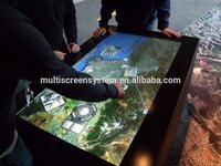 Table de jeu interactive à écran tactile intelligent EKAA de 43 pouces pour l'école / Système Andiord / ETT043