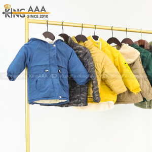 Vêtements pour enfants unisexes à manches longues, vêtements <span class=keywords><strong>d</strong></span>'hiver en velours doux pour bébés, vente en gros de vêtements usagés - Product Image 2