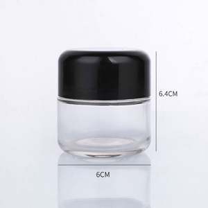 Contenedor Hermético Personalizado de 1oz 2oz 3oz 4oz 6oz para Guardar Flores, a Prueba de Olores, Frasco de Vidrio con Tapa de Plástico Resistente a Niños - Product Image 5