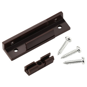 Jiufa Cabinet <b>Trim</b> <b>Clips</b> Brown Plastic Easy Install For Cupboard Door Fastening - Product Image 4