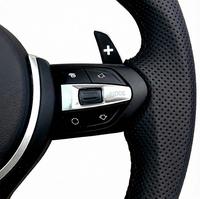 Volant sport M Performance entièrement en cuir avec palettes de changement de vitesse compatible avec BMW F20 F34 F15 F25 Série 3 Série 5 X1 X3 X5