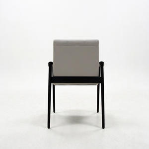 Sillón de Madera con Respaldo y Reposabrazos, Sillón Individual para Sala de Estar, Restaurantes, Dormitorio, Hotel, Balcón, Precio de Fábrica - Product Image 5