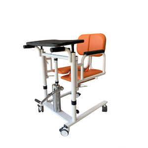 Hydraulic Lifting Transfer Chair With 180 Degree Opening And Brake Wheels For Elderly And Disabled Care - Product Image 5