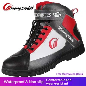 <span class=keywords><strong>Scarpe</strong></span> da Ciclismo Impermeabili e Resistenti per Moto, Mountain Bike e Strada, Stivali Protettivi Antiscivolo per Fuoristrada - Product Image 4