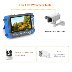 8w-l 5 inch 8MP AHD/CVI/TVI CCTV <span class=keywords><strong>Tester</strong></span> kim loại màn hình nhỏ với VGA đầu vào video <span class=keywords><strong>Tester</strong></span> cftv video Analyzer - Product Image 5
