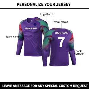 Maillot de <span class=keywords><strong>gardien</strong></span> de <span class=keywords><strong>but</strong></span> de <span class=keywords><strong>football</strong></span> doux pour hommes Uniformes de <span class=keywords><strong>gardien</strong></span> de <span class=keywords><strong>but</strong></span> d'entraînement de <span class=keywords><strong>football</strong></span> et de plaine - Product Image 4