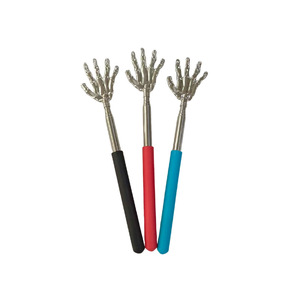 Jiaxing Skull Hand Telescopic <b>Back</b> <b>Scratcher</b> Stainless Steel Retractable Massager for Seniors Household Use - Product Image 1