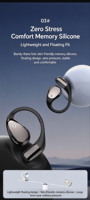 Nouveauté 2026 Écouteurs transfrontaliers X5S à conception intra-auriculaire pour 6.0, moule exclusif, traduction IA, affichage numérique, actif