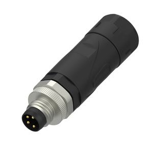 Marvtech זכר 3 4 פינים-קוד עמיד למים ישר שדה wirable m8 אות מצלמה מחבר - Product Image 1