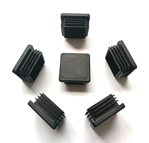 Capuchon d'extrémité carré en <span class=keywords><strong>plastique</strong></span> LDPE <span class=keywords><strong>50x50</strong></span> 2x2 pouces pour tube en acier dans les raccords de tuyauterie - Product Image 1