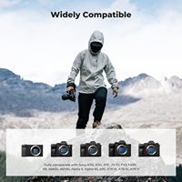 Set Pengisi Daya Baterai K&F Concept 2 Pack 2280mAh NP-FZ100 untuk Sony Alpha A7 III, A7R III (A7R3), A9, A6600, A7R IV, Alpha A9 II
