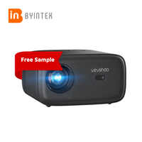 [Échantillon gratuit pour distributeur] BYINTEK A18 Mini projecteur domestique 600 ANSI 1920*1080 projecteur avec Android et mise au point électrique