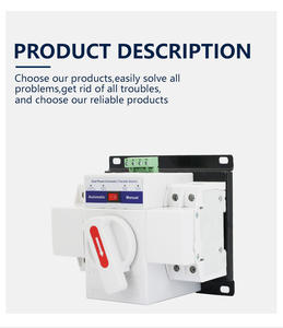 Commutateur neutre à double transfert 2P 4P 220V <span class=keywords><strong>380V</strong></span> 63A Type d'alimentation CB Double <span class=keywords><strong>source</strong></span> d'alimentation - Product Image 2