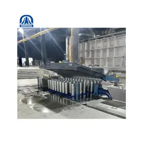 5 inch small aluminum rod continuous casting machine