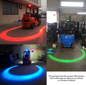 رافعة شوكية بقعة الأزرق ضوء السلامة led خطر منطقة ضوء السلامة رافعة شوكية منطقة خطر تحذير ضوء - Product Image 4