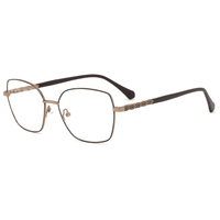 Gafas de Mujer con Protección Anti-luz Azul, Diseño de Ojo de Gato Mariposa, Montura Metálica + Patillas de Acetato, Dorado/Rosa, Alta Calidad, Envío Rápido