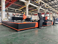 Machine de découpe laser à fibre Rbqlty 1500W 3000W 6000W 12000W 20000W, modèle 3015, avec plateforme en acier, pour découpe de tôles CNC sur table