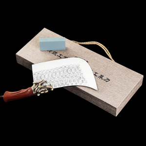 Cinese Longquan patrimonio culturale immateriale artigianale forgiatura osso coltello da taglio coltello speciale da macellaio - Product Image 6