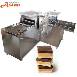 Chocolate Wafer Cake Cutting Machine Peanut Candy Cutter Handmade Caramel Candy Cutting Bar Machine