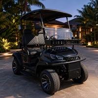 Voiturette de golf électrique Pebble Beach 2, 4 ou 6 places, moteur AC 48V 5KW, batterie au lithium pour les excursions de haute qualité sur les plateaux de sable et les zones de baignade
