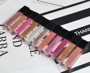 Brillo de labios vegano, brillo de labios transparente brillante, Etiqueta Privada, venta al por mayor, OEM - Product Image 1