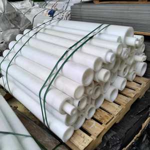 Beyaz yuvarlak naylon plastik POM içi boş tüp - Product Image 6