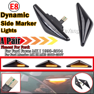 Señal de giro dinámica LED, marcador lateral, luz de guardabarros, indicador frontal de dirección para Ford Mondeo MK3 2000-2006 Focus MK1 1998-2004 - Product Image 4