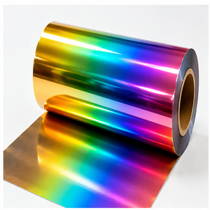 <span class=keywords><strong>Feuille</strong></span> <span class=keywords><strong>de</strong></span> film holographique dichroïque arc-en-ciel en PET pour l'emballage <span class=keywords><strong>de</strong></span> boîtes cadeaux - Product Image 6