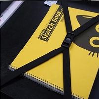 Keep Smiling Art Supplies - Bolsas para Archivos A3/A4, Material PP Negro, Portafolio para Artistas, Bolsa de Dibujo, Bolsa de Almacenamiento para Artistas con Asa