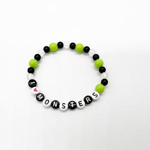 Pulsera de Relación Personalizada con Letras Iniciales, Pulsera Espeluznante - Product Image 1