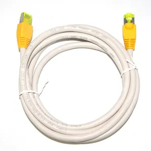 RJ45 Connector 8P8C Nickel Plated 4 Twisted 24Awg Cat 6 Cat 7 Ethernet Cable Network Cable Patch Cord