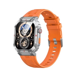 Reloj inteligente C58 de alta calidad para hombre, rastreador de actividad física con llamadas BT, reloj inteligente deportivo resistente al agua, aleación IP67, Gel de sílice masculino de Guangdong - Product Image 2