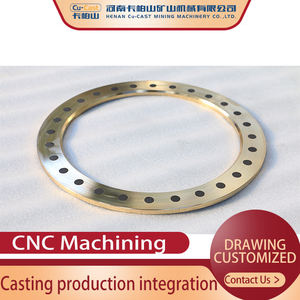 High Quality Customizable Flat Copper Gasket Seal Bronze Graphite Material CNC Machining <b>Services</b> Supported by Manufacturers - Product Image 3