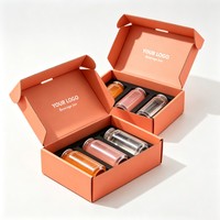 Cajas de Regalo para Bebidas Corrugadas con Impresión Personalizada Más Baratas, Material Reciclable, Rectangulares, para Bebidas Energéticas y Refrescos