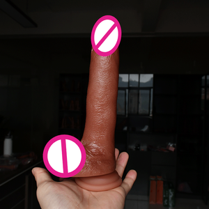 Beweglicher Saugnapf Erwachsenen-Sexspielzeug Großer Realistischer Weicher Kabelloser Vibrator mit Spritzfunktion Direkter Fabriklieferant - Product Image 4