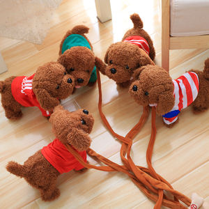 Goed Verkopende Kwispelende Staarten Elektrische Hond Pluche Lopen En Blaffen En Knikken Elektrisch Puppykinderspeelgoed - Product Image 6