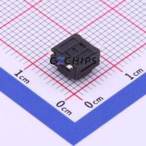 TS-1010S-A2B3-C2D2 Tactile Switch SMD-4P,6.2x6.2mm Switch Single Pole Single Throw Round Button 2.5N Vertical Mount - Product Image 2