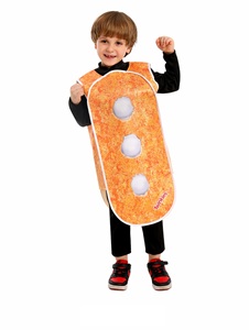 Disfraces Divertidos de Comida para Niños, Conjunto de Disfraces de Halloween de Donuts, Galletas, Palomitas, Pan y Queso, Disfraces Novedosos para Fiestas - Product Image 6