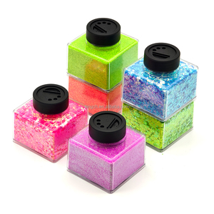 Purpurina Fina Brillante a Granel, Más de 10000 Colores, Purpurina Gruesa, Botella Mezcladora de Material <span class=keywords><strong>PET</strong></span> de 2 oz para Ojos, Rostro, Uñas y Manualidades - Product Image 3