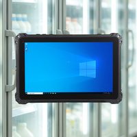 Tableta Robusta MIL-STD-810H IP67 con Escáner de Código de Barras Windows/Linux 11, Lector de Huellas Dactilares Industrial, NFC, con Reconocimiento Facial Opcional
