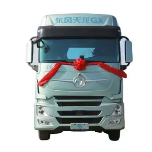 Hot Sale Dongfeng Tianlong Gx 6X4 Drive Wheel Tractor Truck Cummins Z14 Series Amt Automatische Transmissie Diesel Brandstof Nieuw Links