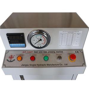 CE認定油圧冷間鍛造機新鋼ワイヤーロープスリーブプレスポンプエンジンコア部品で操作しやすい - Product Image 6