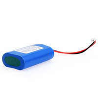 Batterie à semi-conducteurs rechargeable HOZHM 18650 3500mAh 7.4V 800 cycles pour ventilateur, phare, haut-parleur 2S1P